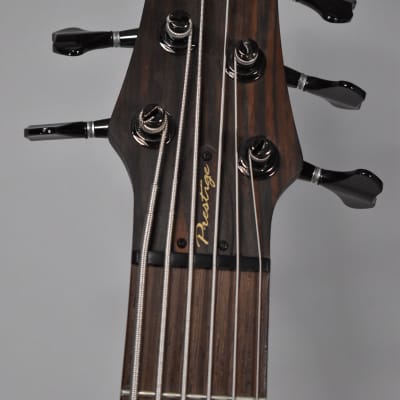 Ibanez Prestige SR5006 Walnut Finish 6 String Bass Guitar w/OHSC image 15