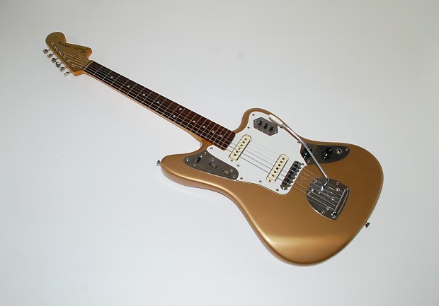 Fender Jaguar Japan 2002 Shoreline Gold CIJ JG66 85