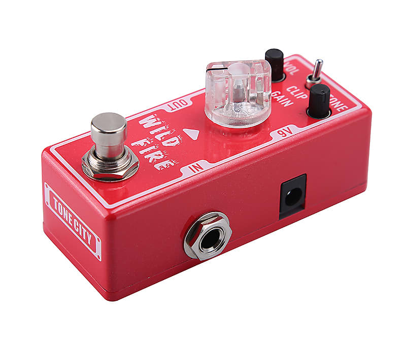 Tone City Wild Fire | High-Gain Distortion Mini Effect Pedal. New with Full Warranty! image 1