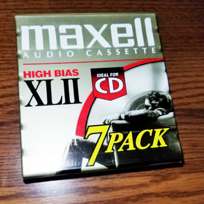 Maxell XLII-110 7-Pack of Premium Cassette Tapes - NOS!