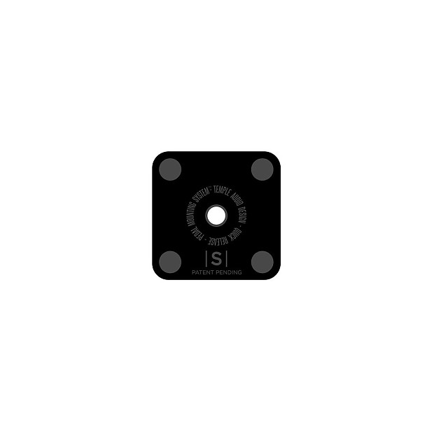 Temple Audio TQR-S Quick Release Pedal Plate - Small (3-Pack) image 1