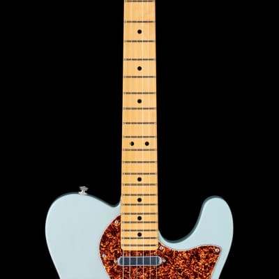 Fender Limited Edition American Professional II Telecaster Thinline - Transparent Daphne Blue #12688 image 5