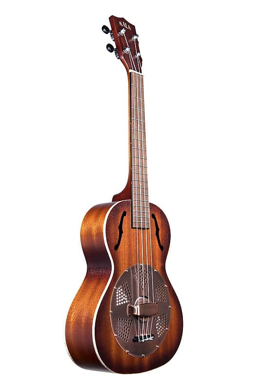 Kala KA-RES-BRS Tenor Resonator Ukulele - Brass Cover image 1