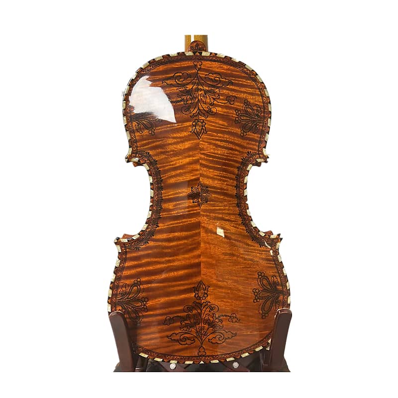 Deluxe fancy Norwegian fiddle 4/4 violin of profession