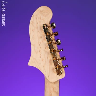 Bilt Relevator Bass VI 6-String Bass Guitar Black w/ Gold Plates image 10