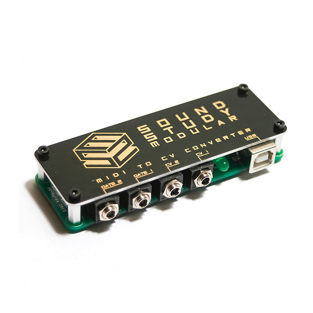 Sound Study Modular MIDI 2 CV Console Version USB MIDI to Reverb