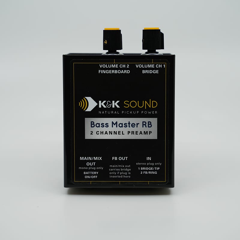 K&K Sound Bass Master RB (Rockabilly) | Reverb