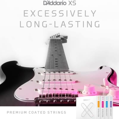 D'Addario XSE1046 XS Nickel Coated Electric Guitar Strings - Regular Light (10-46) 2020s - Standard image 3