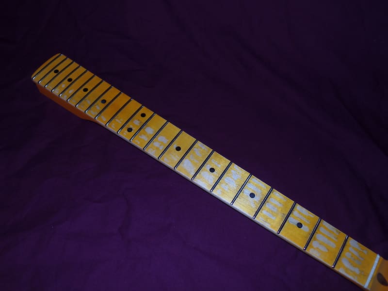 All Parts Maple Relic Neck 21F ストラト　ネック Allparts 21-Fret Rosewood Stratocaster Guitar Neck | zZounds