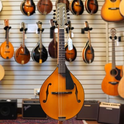 Northfield NFM-A5 Model M Engelmann Spruce/Figured Maple A-Style Mandolin Amber Top w/Hard Case image 4