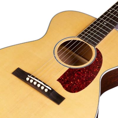 Guild USA Modell M-40E Troubadour Acoustic guitar Natur incl. case image 5