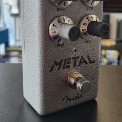 Reverb.com listing, price, conditions, and images for fender-hammertone-metal-distortion-pedal