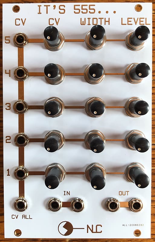 It's 555 Resonator Eurorack White Reverb