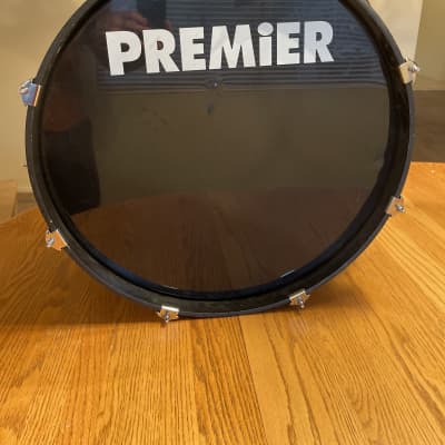 Premier APK Fusion 22” Kick Drum 90s Rare Bronze Wrap image 1