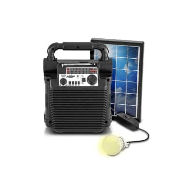 Technical Pro SOLARBOX10 9-in-1 Solar Power Bank Speaker with 12V 3000 MAh Battery image 3