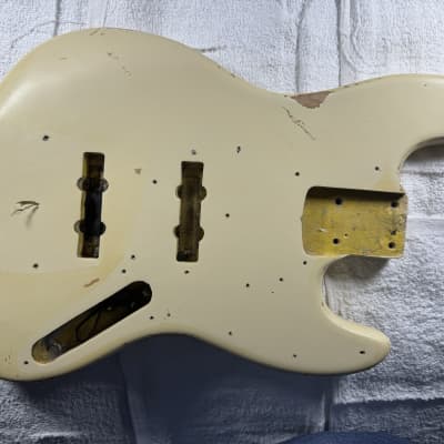 2008 Fender MexiCustom Jazz Body with Precision Neck Bass