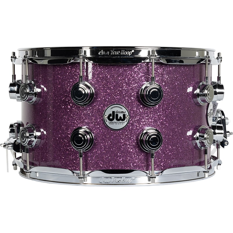 Drum Workshop Collectors Series 8x14 Snare Drum - Purple | Reverb