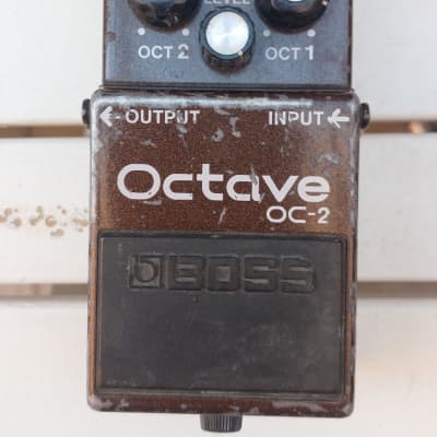 希少　日本製　BOSS OC-2 octave ビンテージ　エフェクター Boss OC-2 Octave Pedal 1984 - 1997 | Reverb