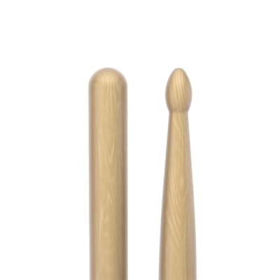 Promark 5A Woodtip Hickory Drumsticks - TX5AW image 5
