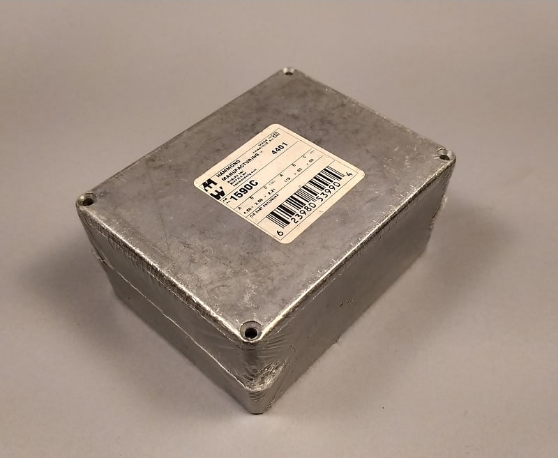 Hammond 1590C die cast aluminum project box image 1