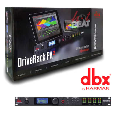 dbx DriveRack PA2 Complete Loudspeaker Management System w/Display USB image 1