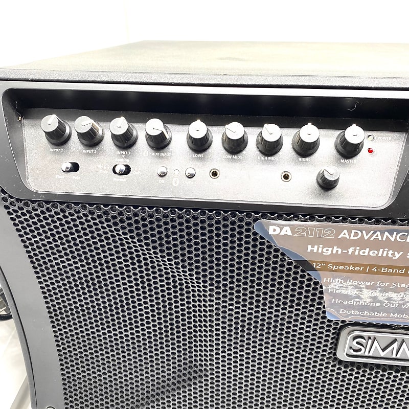 Simmons DA2112 Powered Speaker Used Reverb