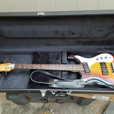 Baritone Guitar Case Fits Fender Jaguar Short Scale Bass Univox Hi-Flyer EGC-200 BAR  Black image 6