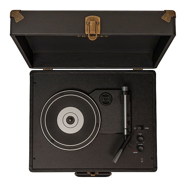 Crosley #CR6253A-BK - Anthology Portable Turntable/Record Player