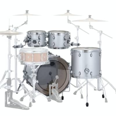 MAPEX - SE529XMPD Saturn Evolution Maple Rock 4 Pezzi Iridium Silver image 3