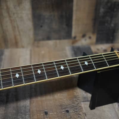 Galveston WOB-500BK Black Acoustic Electric Guitar Plastic Back | Needs Work | See Description | image 3
