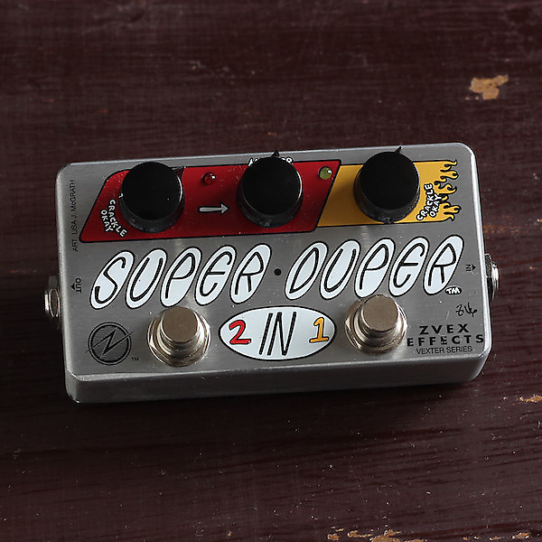 ギター Z.VEX SUPER DOOPER 2 IN 1 Zvex Super Duper 2-In-1 at The Music Emporium