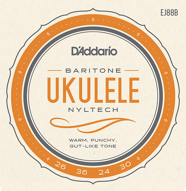 D'Addario EJ88B Nyltech Ukulele Strings, Baritone image 1