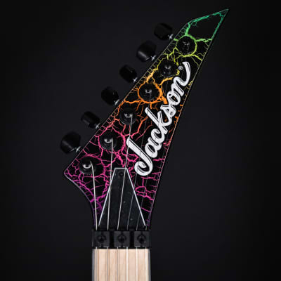 Jackson Pro Series Soloist SL3M Rainbow Crackle Maple Fingerboard (CYJ2200721) image 8