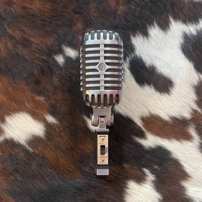 Shure 55SH Series II Unidyne Cardioid Dynamic Microphone 2004 - Present - Silver