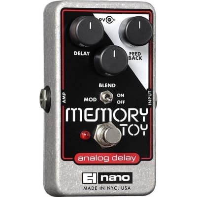 Electro-Harmonix Memory Toy Analog Delay with Modulation Pedal for sale