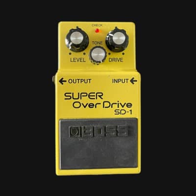 BOSS SD-1 SUPER Over Drive W/Box 2000 Guitar Effect Pedal