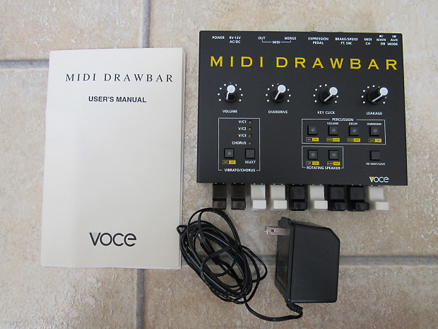 Voce Midi Drawbar Controller 3.0 image 1