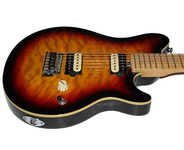 OLP Ernie Ball MM1 EVH Music Man Axis Electric Guitar In