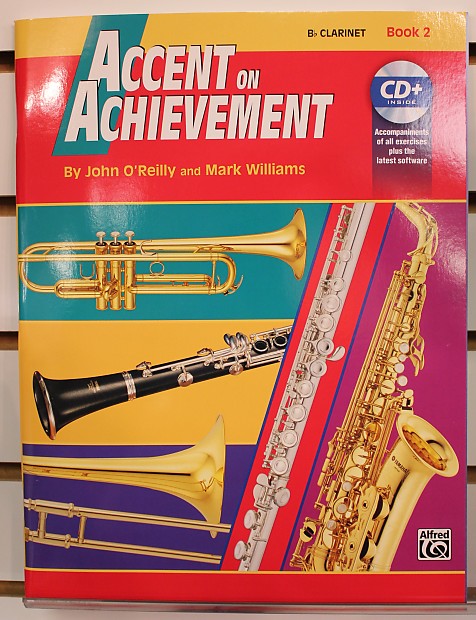 Alfred 00-18258 Accent on Achievement - B-flat Clarinet (Book 2) image 1