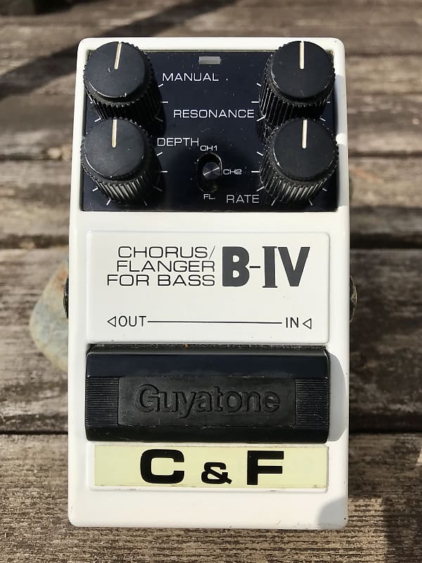 Guyatone PS-039 Bass Chorus Flanger 1987 - White | Reverb