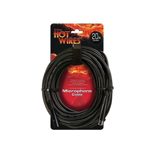 Hot Wires HWMC1220 20' XLR-XLR Mic Cable image 1