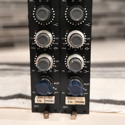 Neve 1089 / 1073 Preamp and EQ Racked Pair | Reverb Neve 1089 / 1073 Preamp and EQ Racked Pair | Reverb