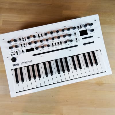 Korg Minilogue XD Pearl White Limited edition | Reverb