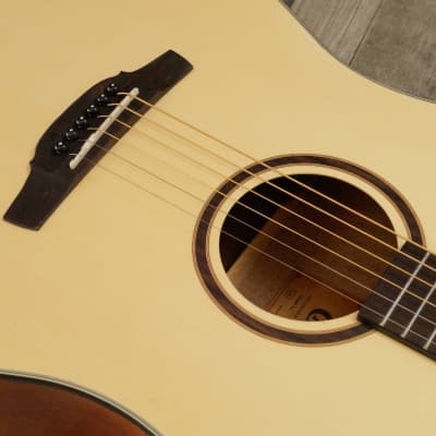 Crafter HD-100/OP.N Dreadnought Steel String Acoustic Guitar, Satin Natural image 8