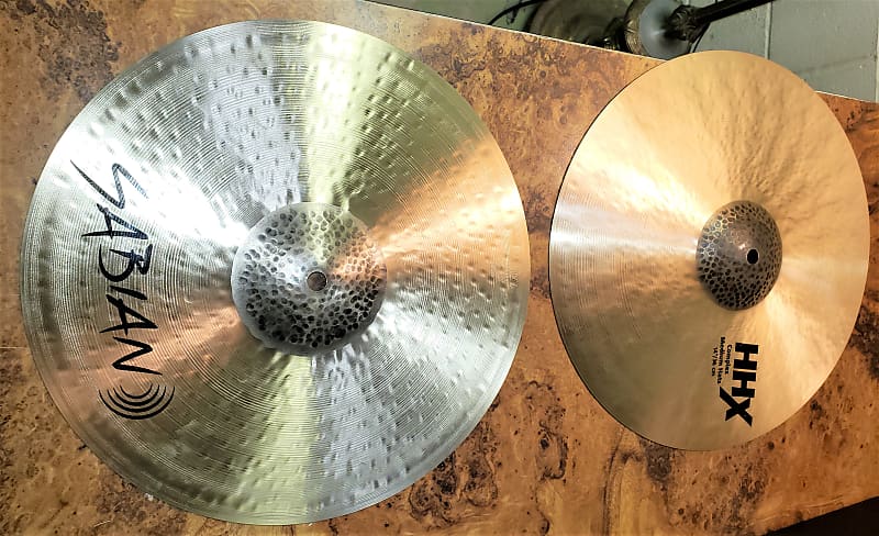 Sabian 14" HHX Complex Medium Hi-Hat Cymbals (2022 Pair, New, Selling as Used.) image 1