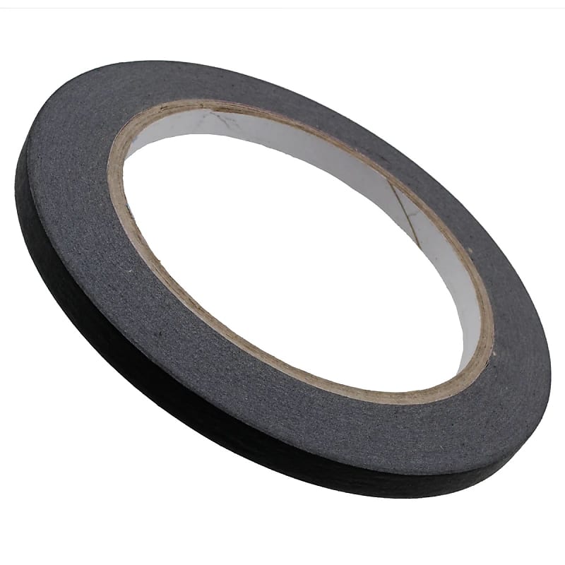 Black Paper Guitar Pickup Tape, 7mm | Reverb