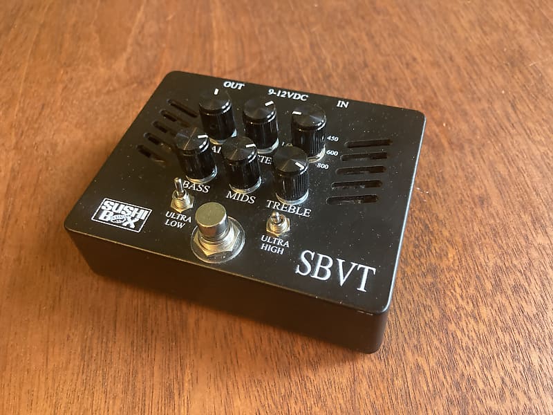 Sushi Box SBVT SVT Tube Preamp Pedal Reverb