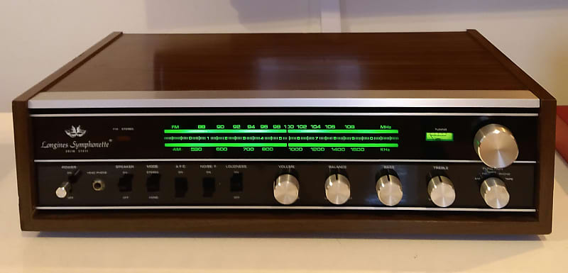 Longines Symphonette LMR 2400 Hitachi KS 2400H AM FM Stereo Receiver 70s