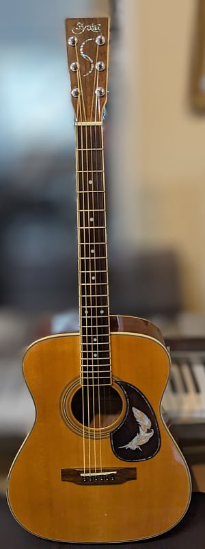 S. Yairi YF-30/N Natural Folk Style Acoustic Guitar