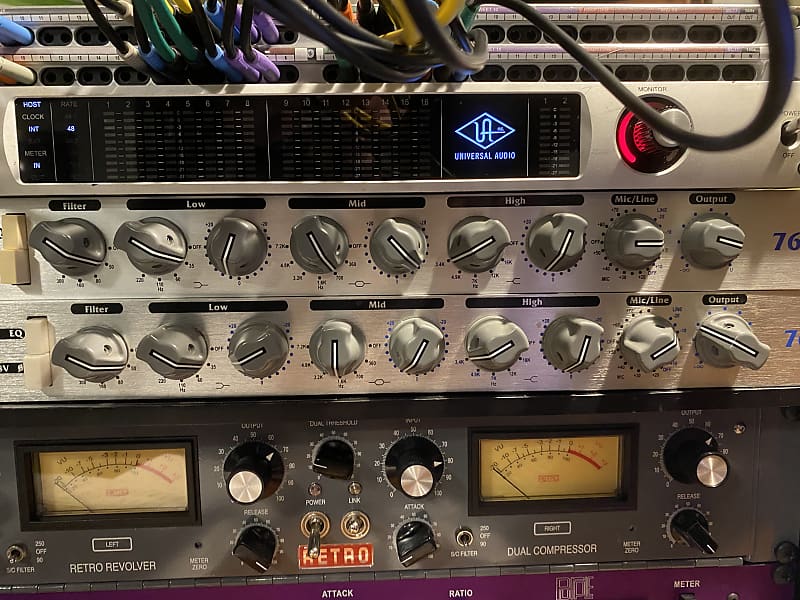 Chameleon Labs 7602 Microphone preamp & EQ [PAIR] Reverb